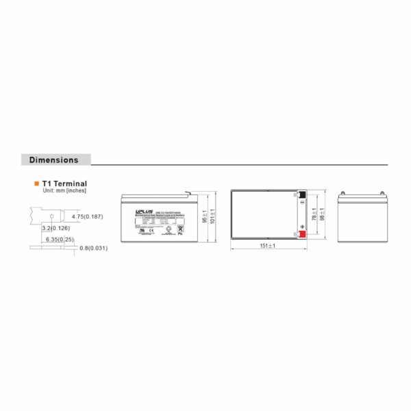10+ Design Life 14Ah Battery - Bild 2