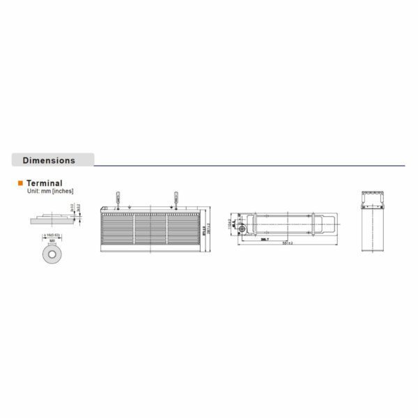 12+ Design Life 150Ah Front terminal battery - Image 2