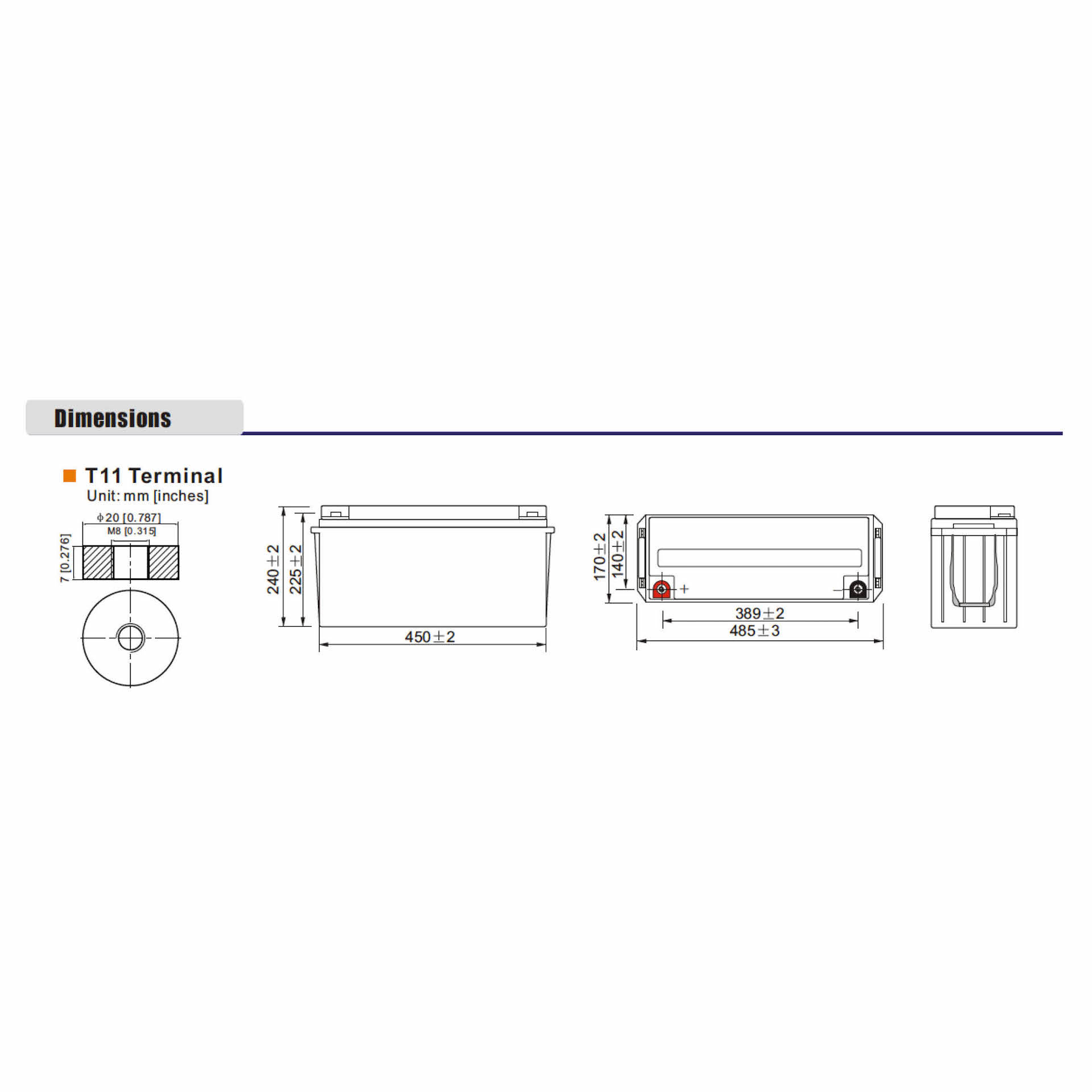 10+ Design Life 150Ah Battery - Image 2