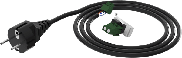 230V Powercord incl. Tamperswitch