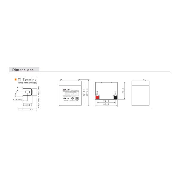 6+ Design Life 4,5Ah battery - Bild 2