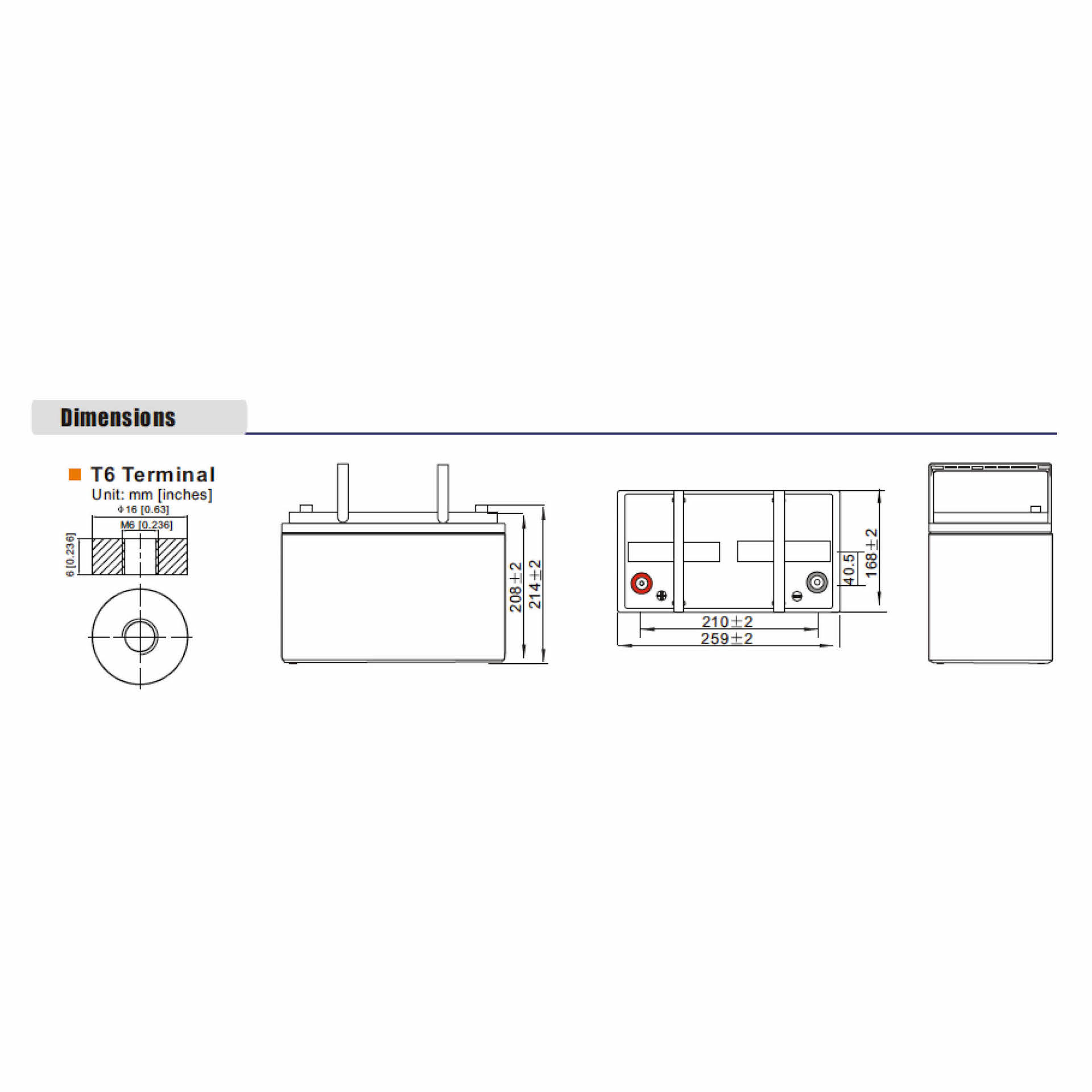 10+ Design Life 75Ah Battery - Image 2