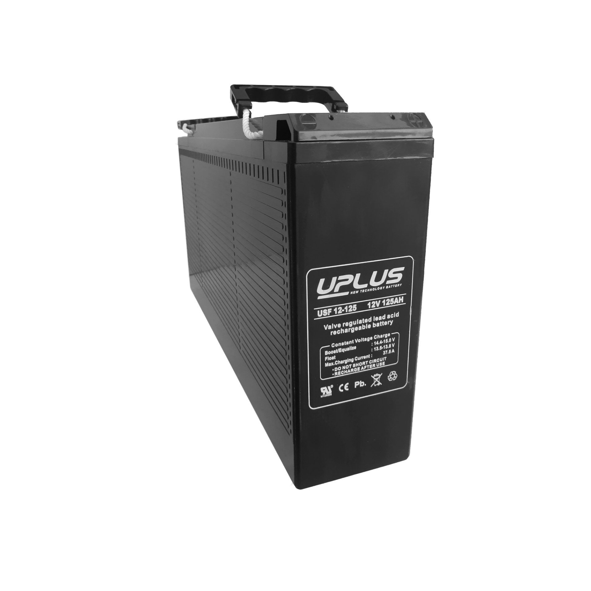 12+ Design Life 125Ah front terminal battery