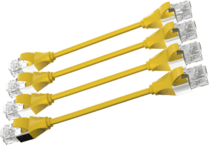 Patch cable kit for PoE, 4x0,15m