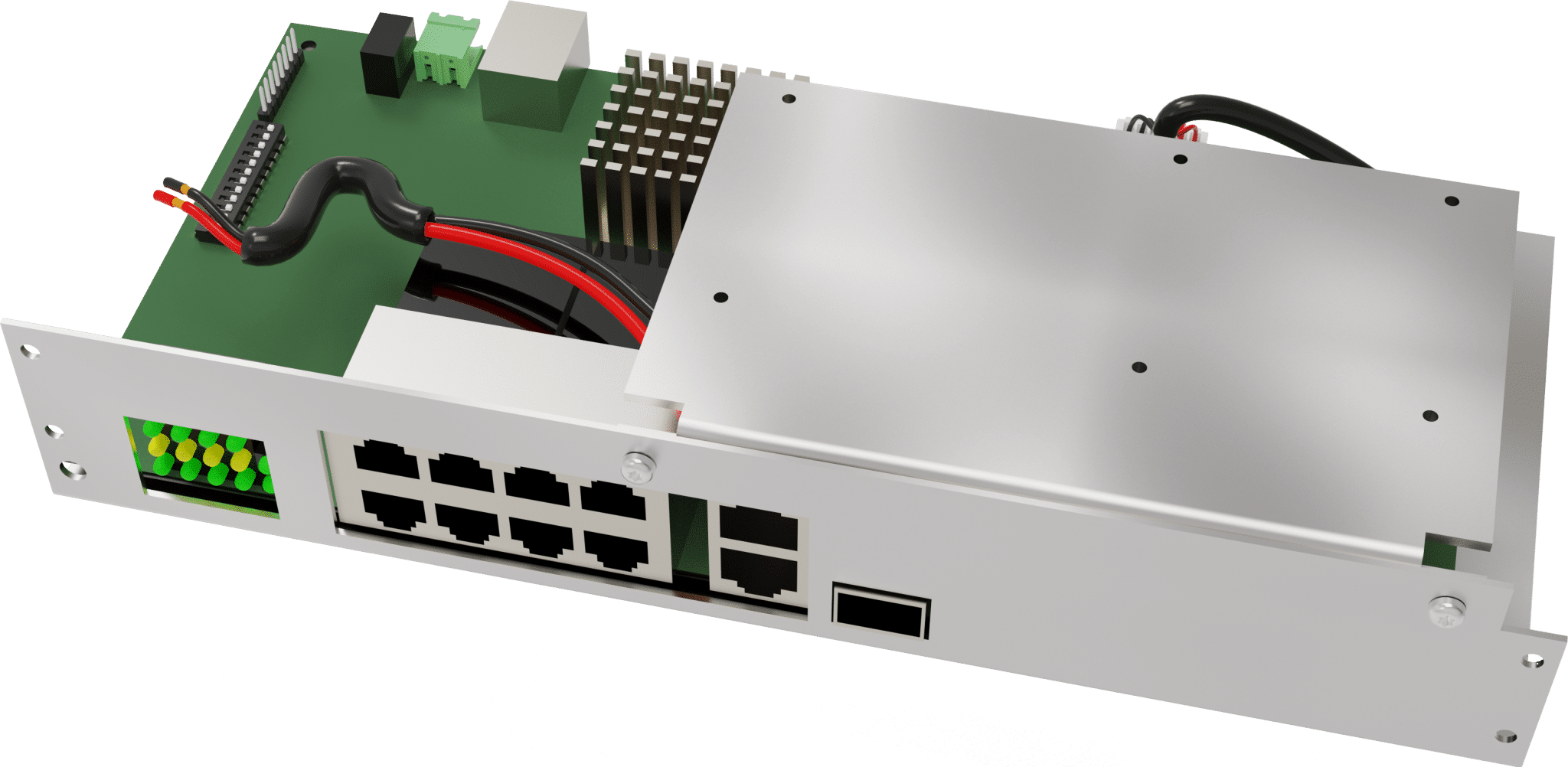 PoE switch 8p expansion kit
